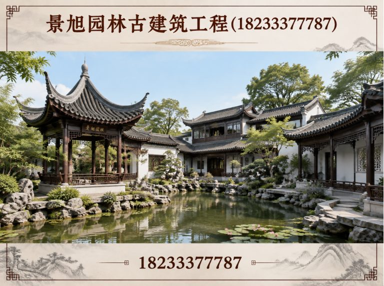 安国市景旭园林古建筑工程展示图